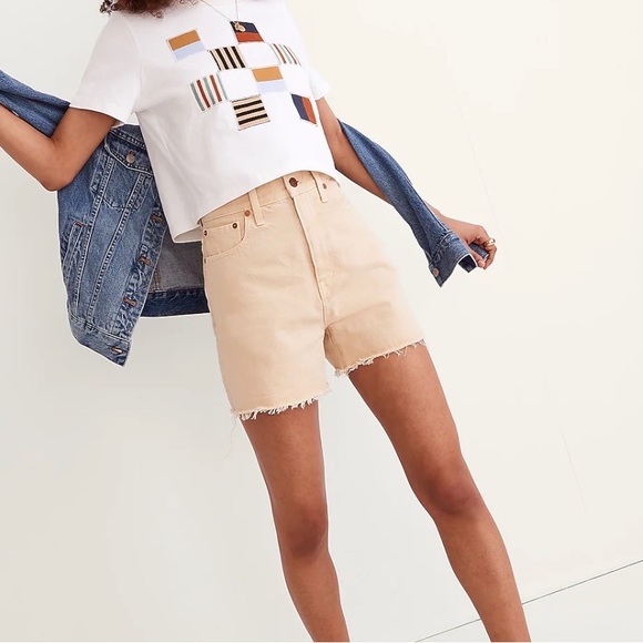 Madewell Momjean Short - Picture 2 of 10